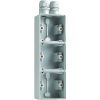 Niko Hydro grijs | Verticale opbouwbak 3-voudig met 2x M20 ingang | 700-84352