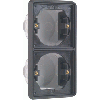 NIKO 761-74000 INBOUWKADER 2X VERTICAAL