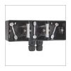 Niko Hydro zwart | Horizontale opbouwbak 3-voudig met 2x M20 ingang | 761-84952