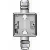 Niko Hydro grijs | Opbouwbak 1-voudig met boven en onder 1x M20 ingang | 700-84161