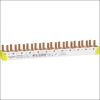 SCHNEIDER Acti9 | Kamrail geschikt voor 4 apparaten 3P+N, 3-fase, pen-aansluiting | A9XPH712
