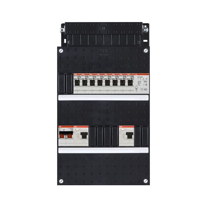 Groepenkast ABB Hafonorm | 8 Groepen 8 x Lichtgroepen + Beltransformator | 1 Fase | HAD 3434 22T+H42