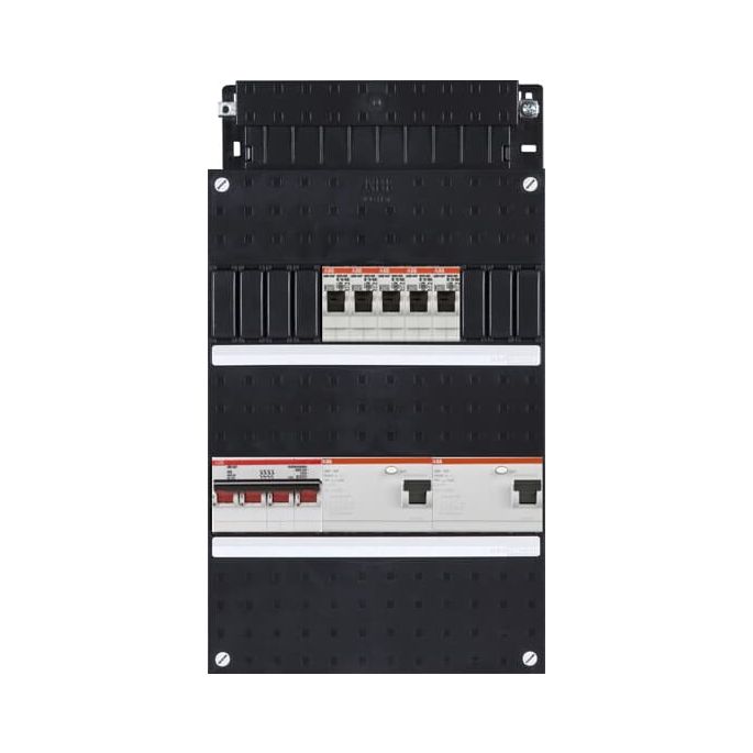 Groepenkast ABB Hafonorm | 5 Groepen 5 x Lichtgroepen | 3 Fase | HAD 3332 44+H44