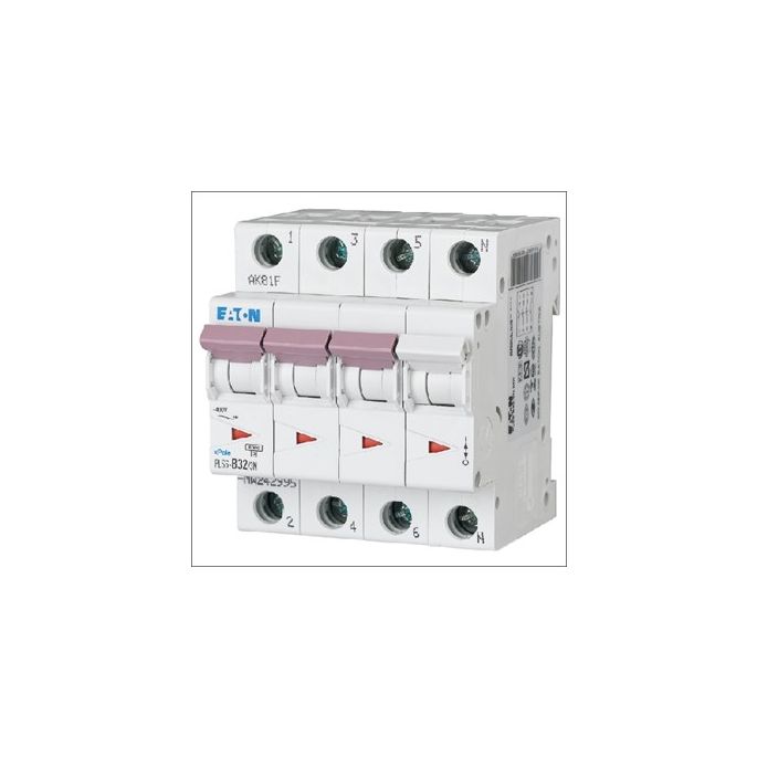 Eaton krachtgroep / 3-polig + nul, C32A / PLS6-C32/3N-MW / 243021