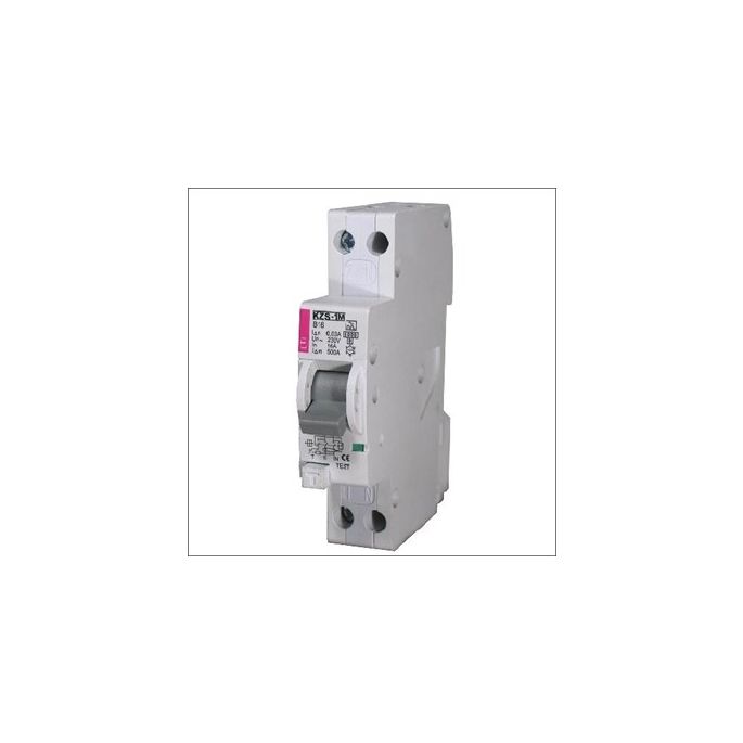 ETI aardlekautomaat / 16A, 100mA, B-kar, 1P+N (18mm) / KZS-1M / 432000224