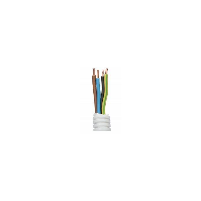 Snelflex flexibele buis 16mm / VD draad 3x2,5mm² en 1x1,5mm² / bruin, blauw, geel/groen, zwart / 100 meter