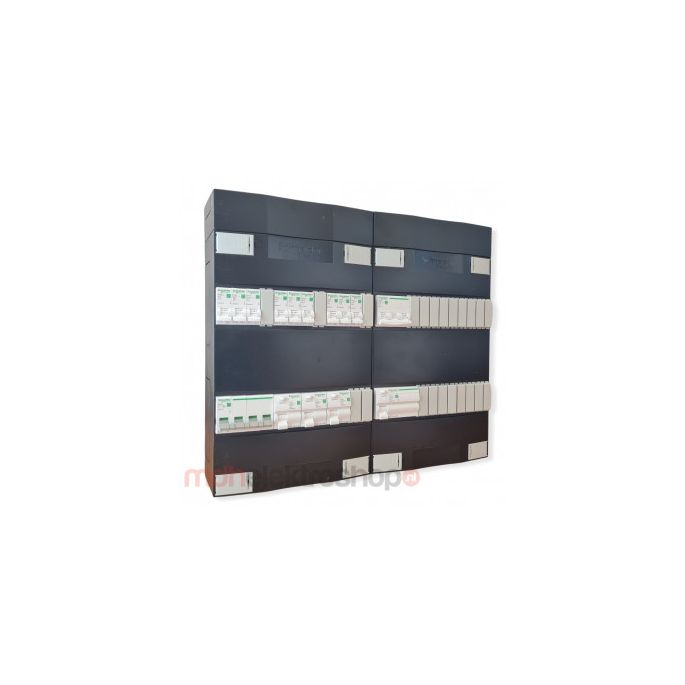 Groepenkast Schneider 9 x Lichtgroepen + 1 x Krachtgroep 3 Fase