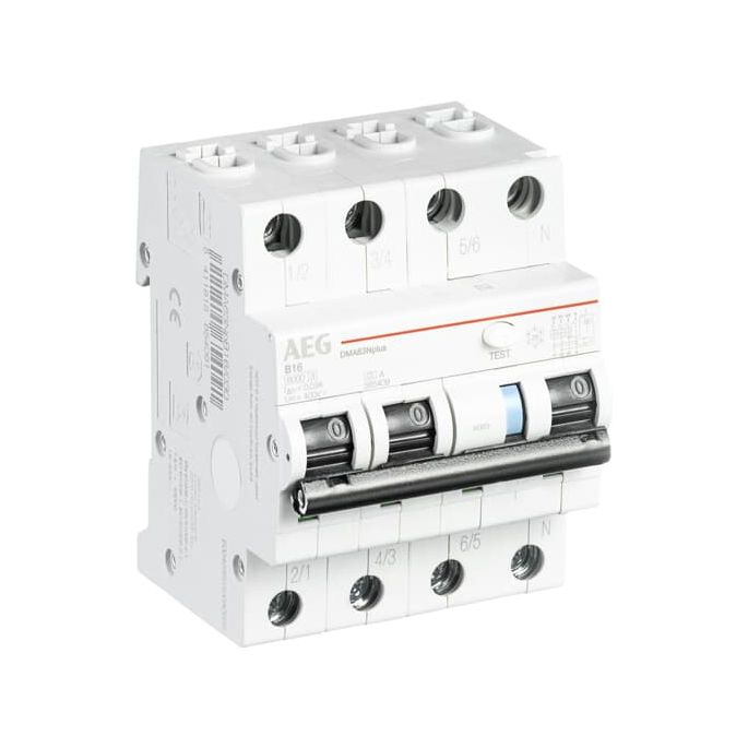 AEG aardlekautomaat / 3-polig + nul, 30mA,C16
