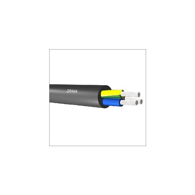 Draka RWPK - Rubberen kabel 4G1,5mm2 - Rol van 100 meter