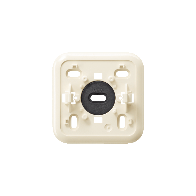 Gira | Montageplaat 1-voudig | Opbouw Crème | 008110