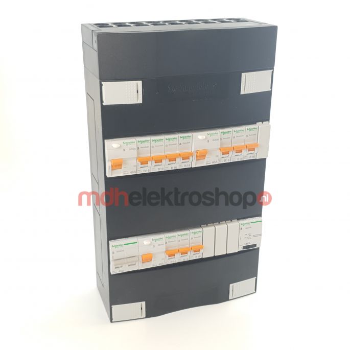 Schneider groepenkast 1 fase met 10 groepen en beltransformator ADVG2423234TH1