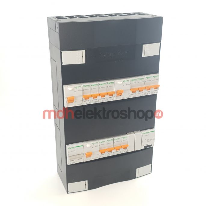 Schneider groepenkast 1 fase met 12 groepen en beltransformator ADVG2424244TH1