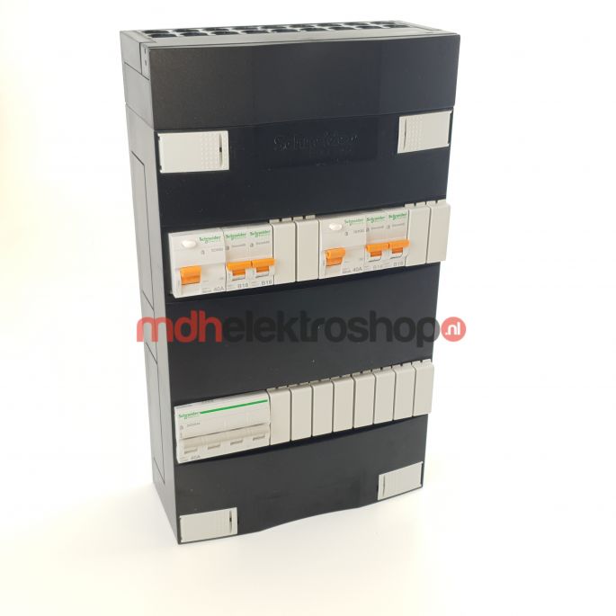 Schneider groepenkast 3 fase met 4 groepen ADVG22224H3