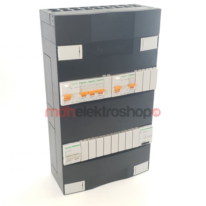 Schneider groepenkast 1 fase met 4 groepen en beltrafo ADVG23214TH1
