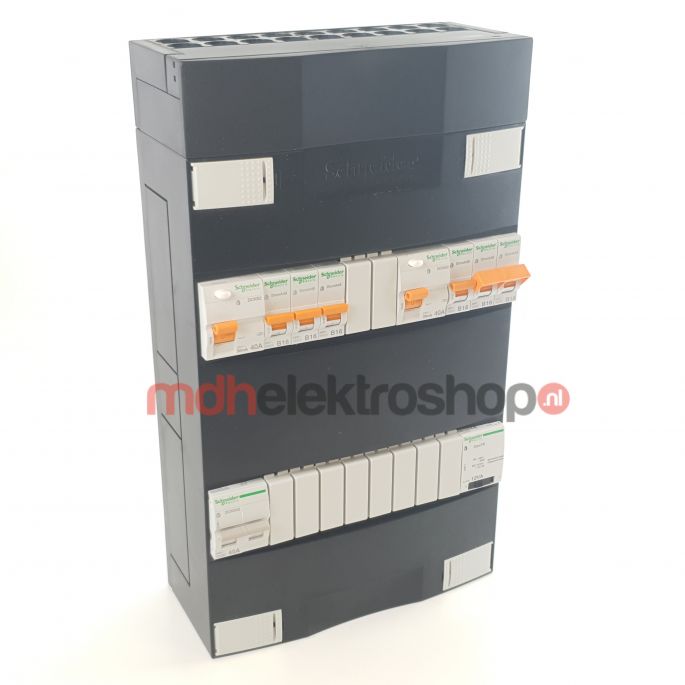 Schneider groepenkast 1 fase met 4 groepen en fornuisgroep ADVG23214FH1