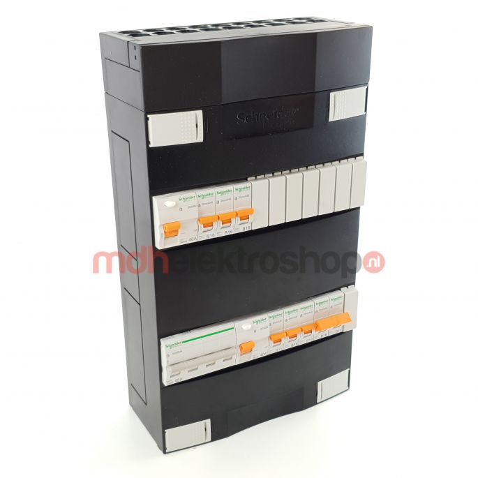 Schneider groepenkast 3 fase met 6 groepen en fornuisgroep ADVG23234FH3