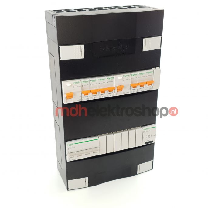Schneider groepenkast 3 fase met 7 groepen en beltrafo ADVG24234TH3