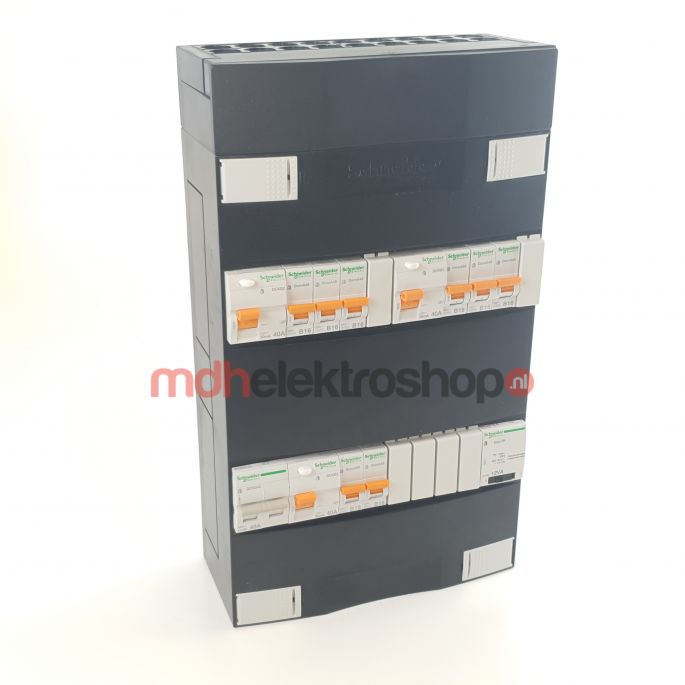 Schneider groepenkast 1 fase met 8 groepen en beltrafo ADVG2323224TH1