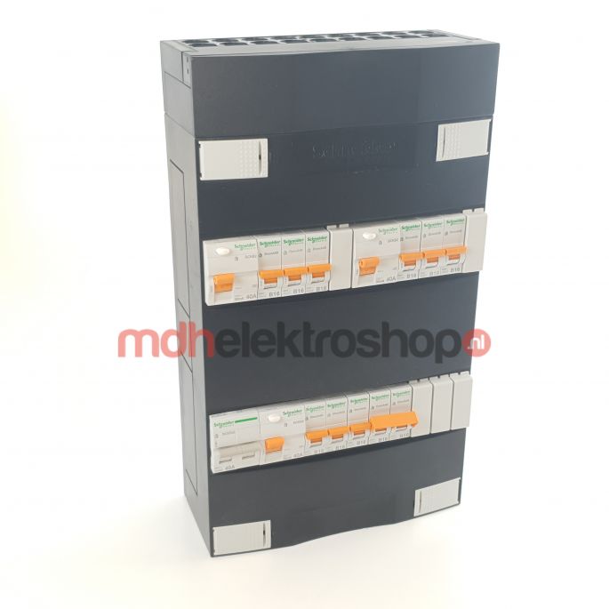 Schneider groepenkast 1 fase met 9 groepen en fornuisgroep ADVG2323234FH1