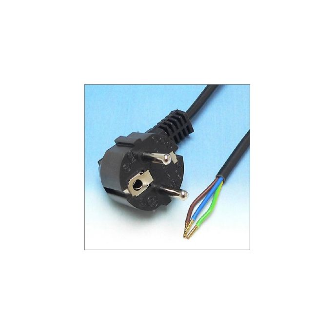 HAKA AANSL 3X0.75 AANSLUITSN 90G5M ZW PVC