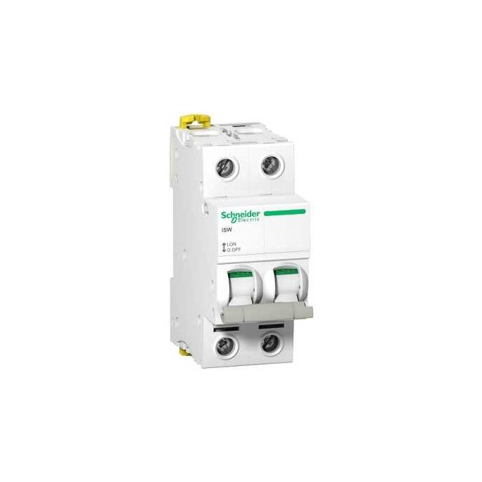 Schneider hoofdschakelaar / 2-polig 40A / Acti9 / A9S65240
