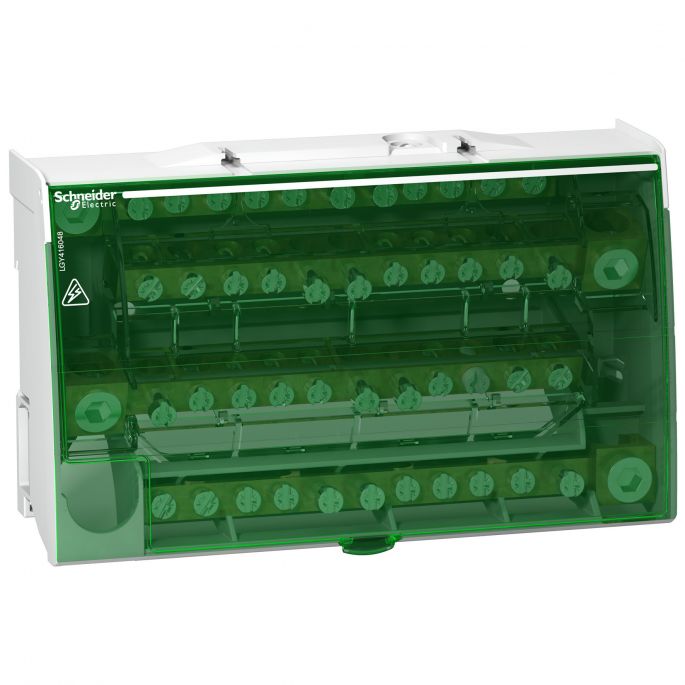 Schneider Electric Linergy DS verdeelblok | 4-polig 160A 48-uitgangen | LGY416048