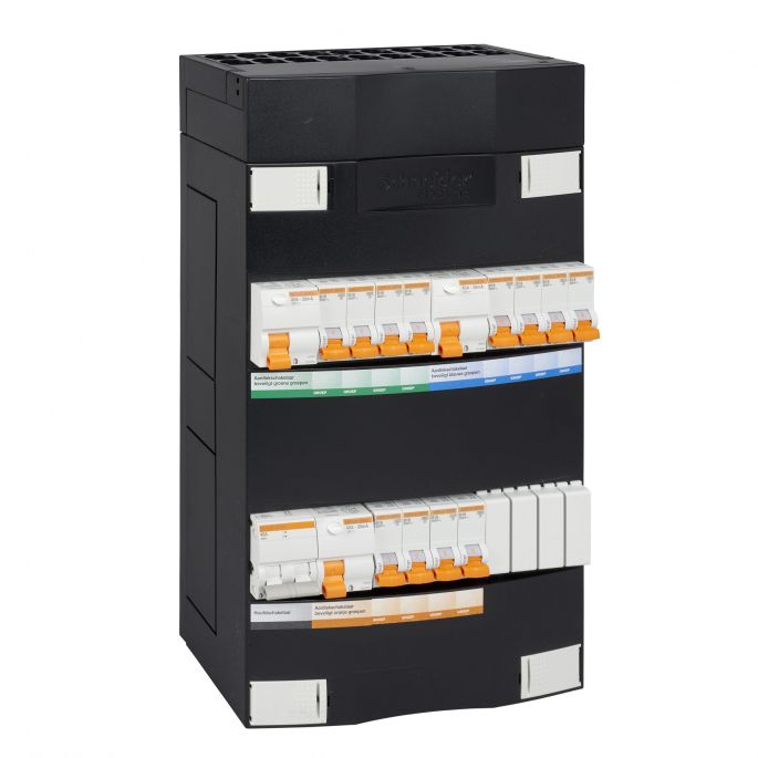 Schneider groepenkast 1 fase met 12 groepen ADVG2424244H1