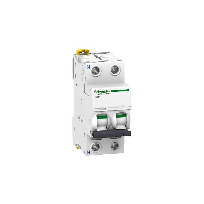 Schneider installatieautomaat / 1-polig + nul, C6A / Acti9 / A9F89606