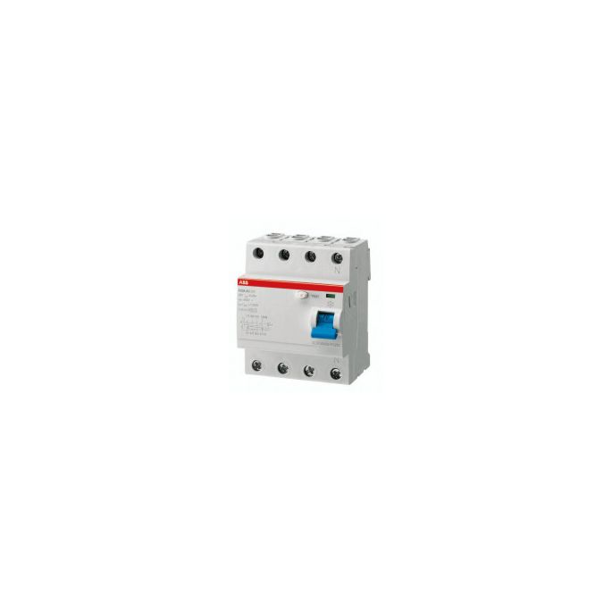ABB aardlekschakelaar / 4-polig, 300mA, 40A / F204 A-40/0,3 / 2CSF204101R3400