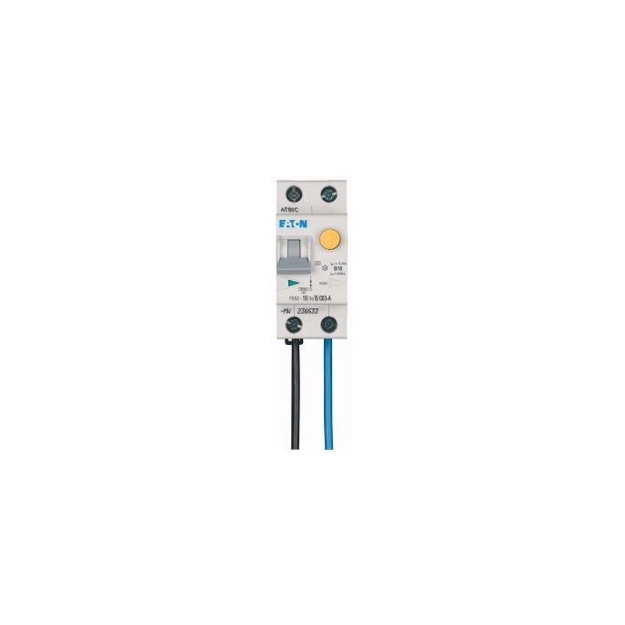 Eaton aardlekautomaat / 1-polig + nul, 30mA, C16A / PKN6-16-1N-C-003-A-M / 1742429