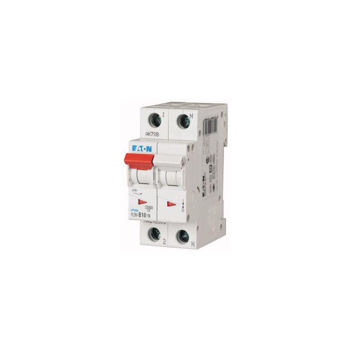 Eaton installatieautomaat / 1-polig + nul, B10A / PLZM-B10/1N-MW / 242306