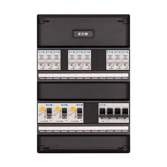 Groepenkast Eaton | 9 Groepen 9 x Lichtgroepen | 3 Fase | I-93V3400-HS-64