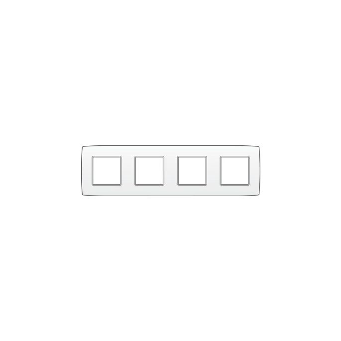 Niko | Afdekraam 4-voudig | Original Bright White | 111-76400