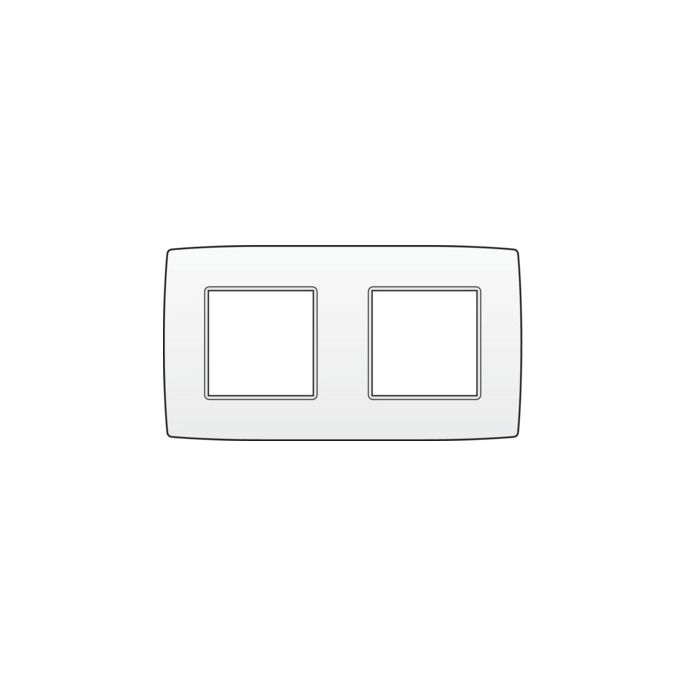 Niko | Afdekraam 2-voudig | Original White | 101-76800