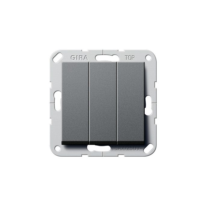 GIRA SCHAK WISS 3-VOUD ANT 55