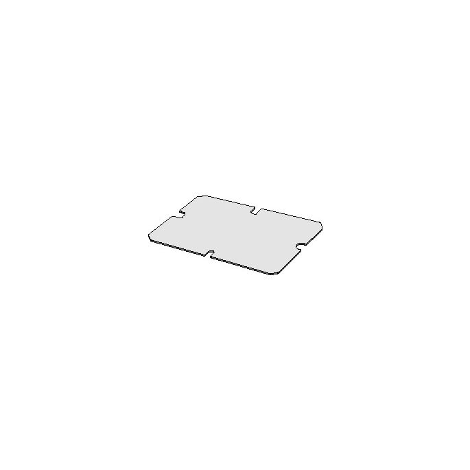 ELDON SMP1318E MONTAGEPLAAT S SERIE 125x175