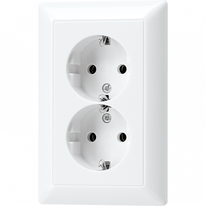 JUNG AS 5015 WW WCD RA INB 2V OVAAL R9010