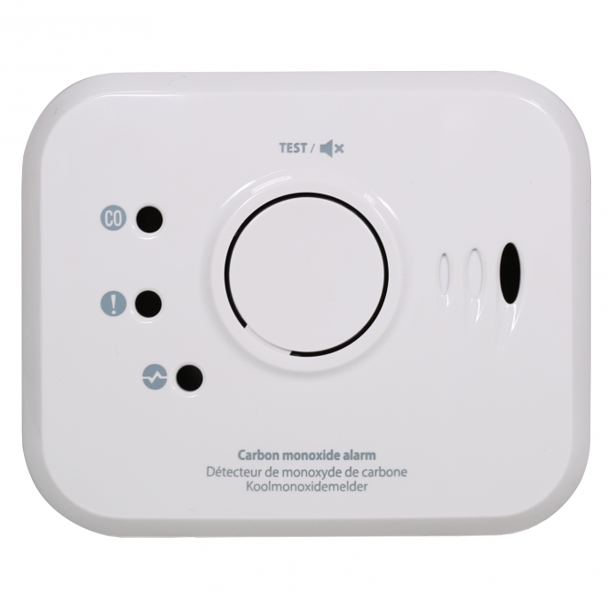 FIREANGEL NM-CO-10X-INT | Koolmonoxidemelder met lithium batterij (10 jaar) | NM-CO-10X-INT