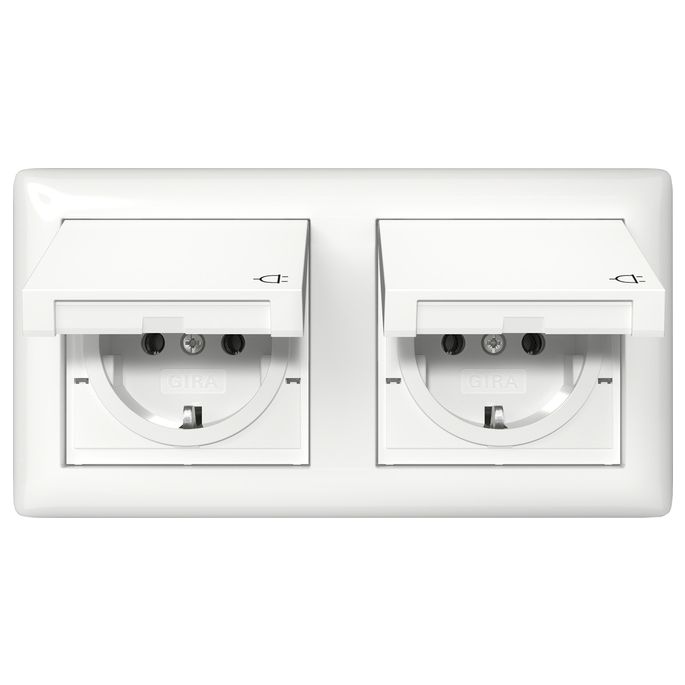 GIRA WCD RA 2V KL ST55 ZWG