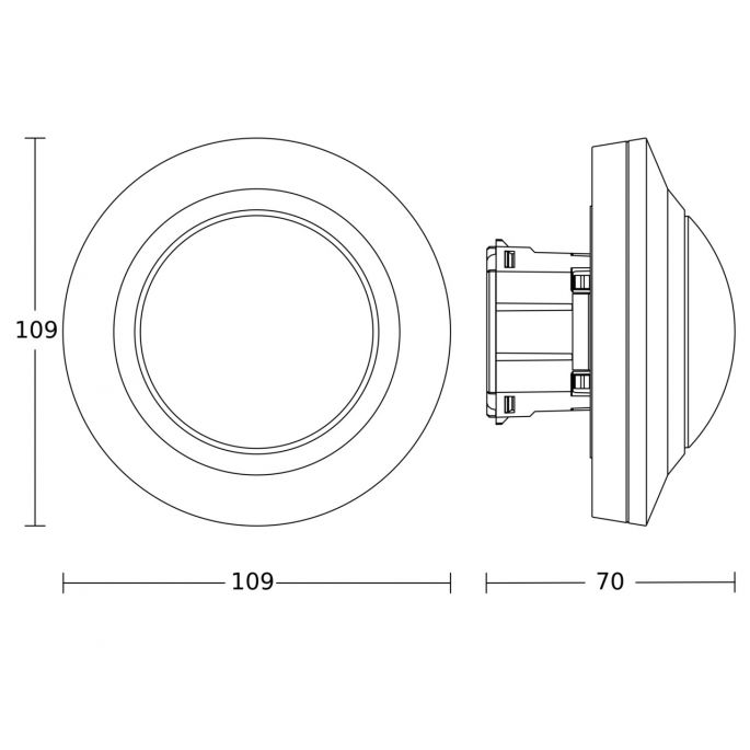 STEINEL 087913 STEINEL SENSOR PD-8 ECO COM1 D