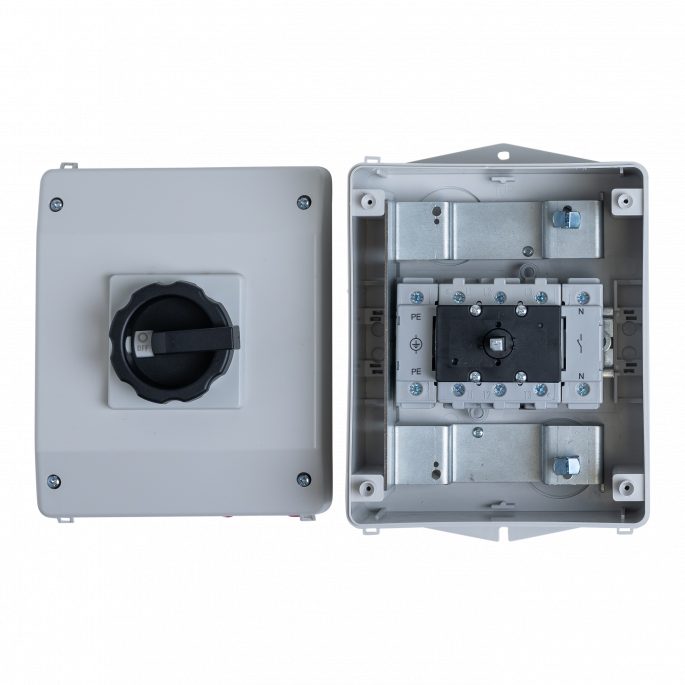 ASN RLT63/4PM-D2/Z33-SW/ EMC WERKSCHAKELAAR 63A 4 POLIG