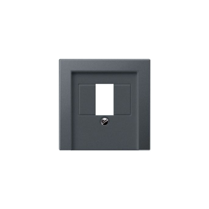 Jung | Centraalplaat USB/luidspreker | A550 Antraciet mat | A 569 BF PL T ANM