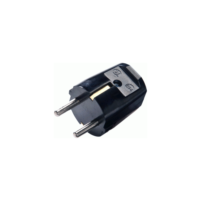 MARTIN KAI 614-SW RECHTE STEKKER RA ZW IP20