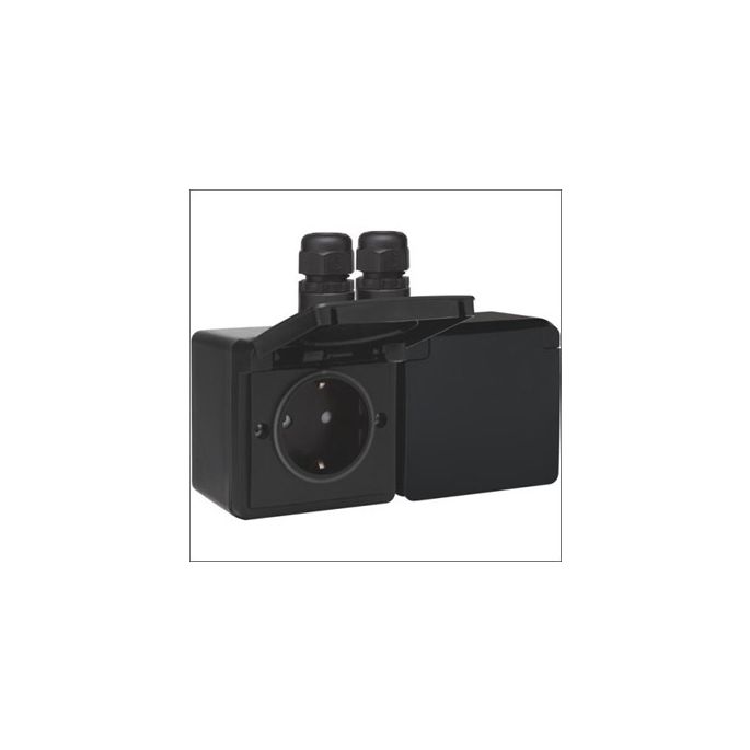 NIKO 761-37838 SPUITWATERDICHT DUBBEL HORIZON