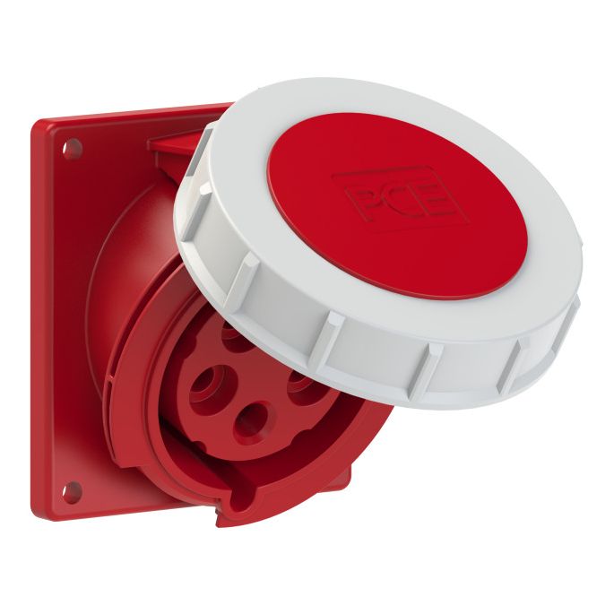 PCE 4252-6V WCD 32A 5P 6H INB SCHUIN IP67