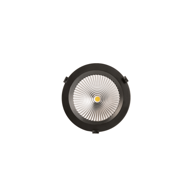 Reflector Down Light | Ø190mm | Zwart | 60° | 3000K | 10W