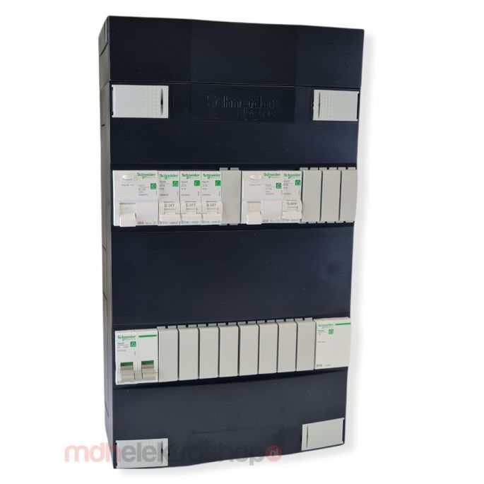 Schneider groepenkast 1 fase met 4 groepen en beltrafo ADVG23214TH1