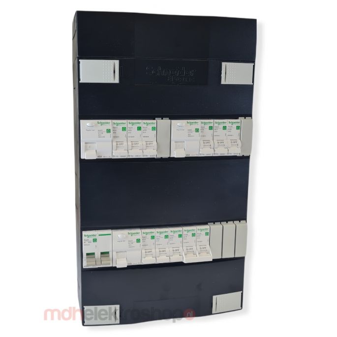 Schneider groepenkast 1 fase met 9 groepen en fornuisgroep ADVG2323234FH1