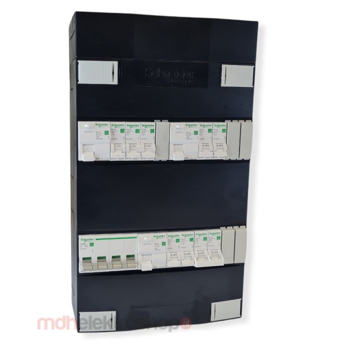 Schneider groepenkast 3 fase met 7 groepen en fornuisgroep ADVG2322224FH3