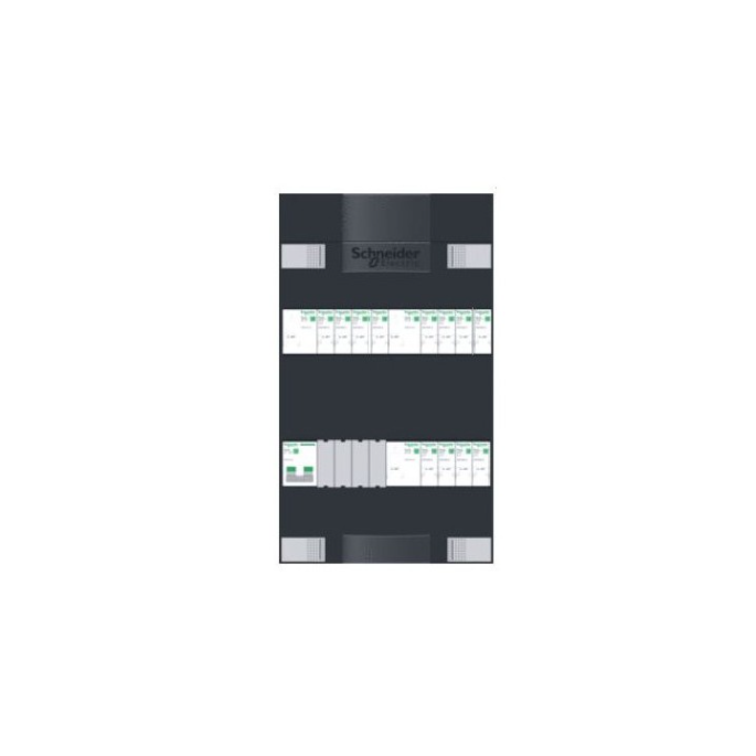 Schneider groepenkast 12 groepen 1 fase resi 9